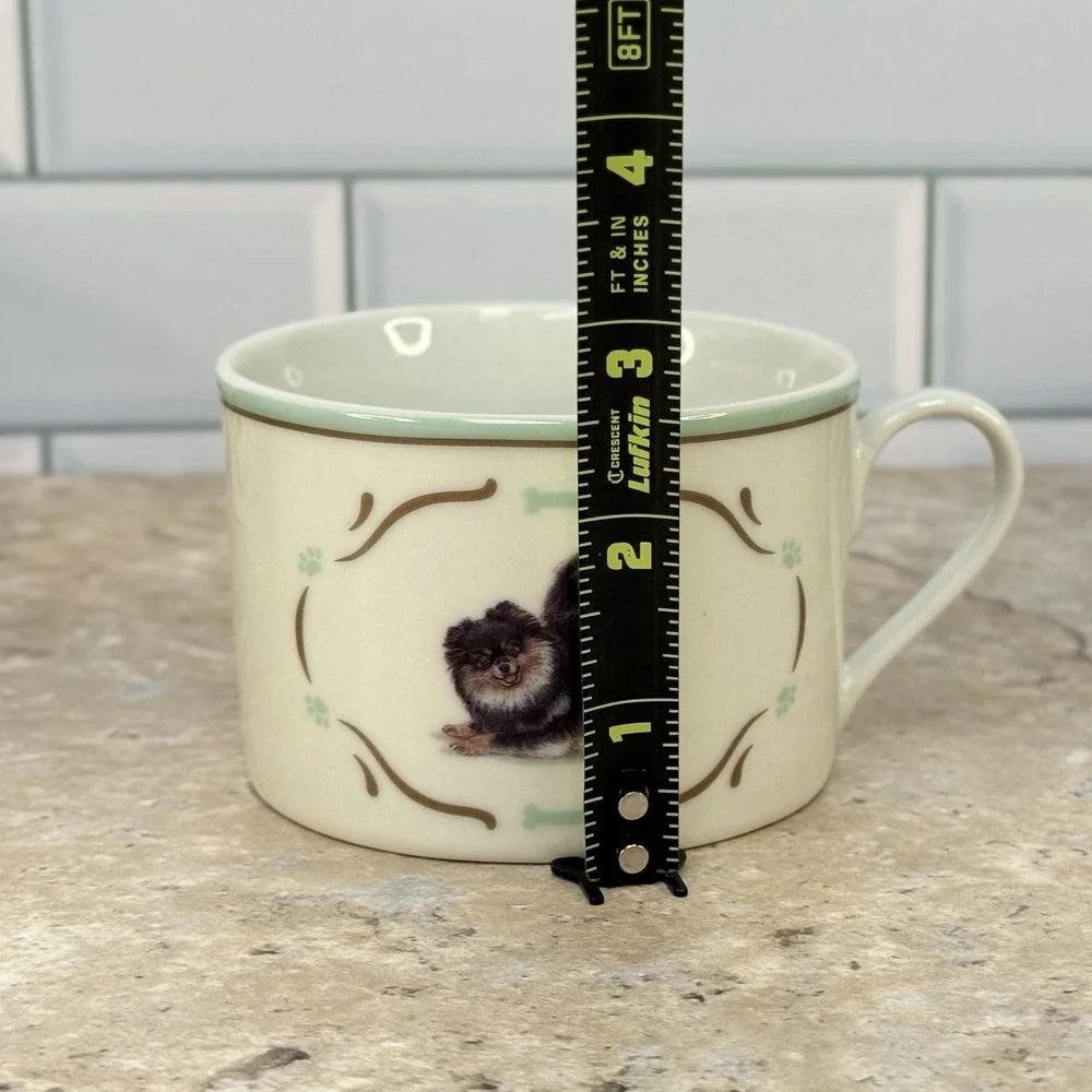 Danbury Mint Pomeranian Collection Coffee Tea Mugs Lot Of 9
